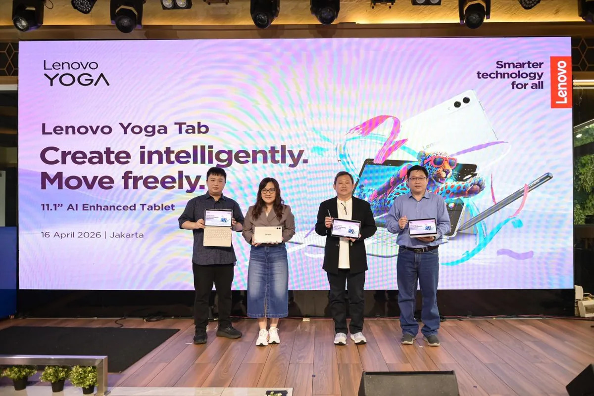 Dibanderol Rp10 Jutaan, Apa Saja Isi dari Lenovo Yoga Tab?