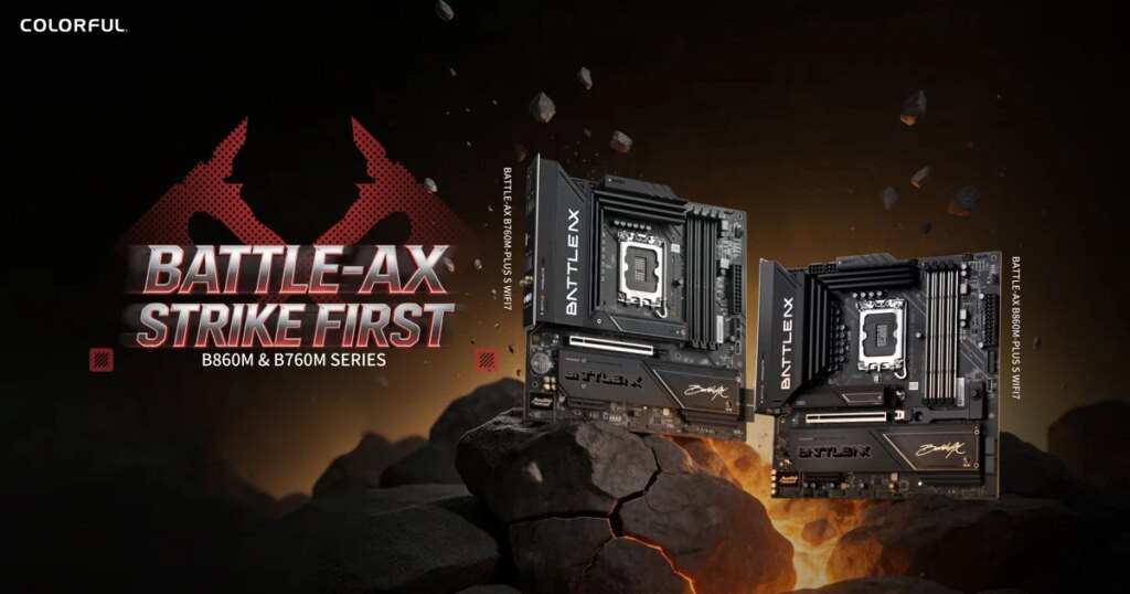 COLORFUL Rilis Motherboard BATTLE-AX Wi-Fi 7: Pilihan Gokil untuk Rakit PC Intel Core Ultra