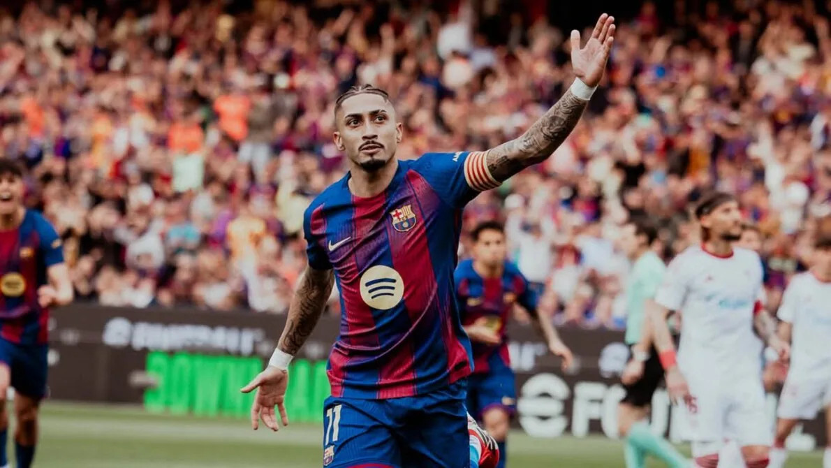 Barcelona Kecewa dengan Cedera yang Dialami Raphinha